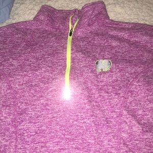 Ivory Ella half zip sweater